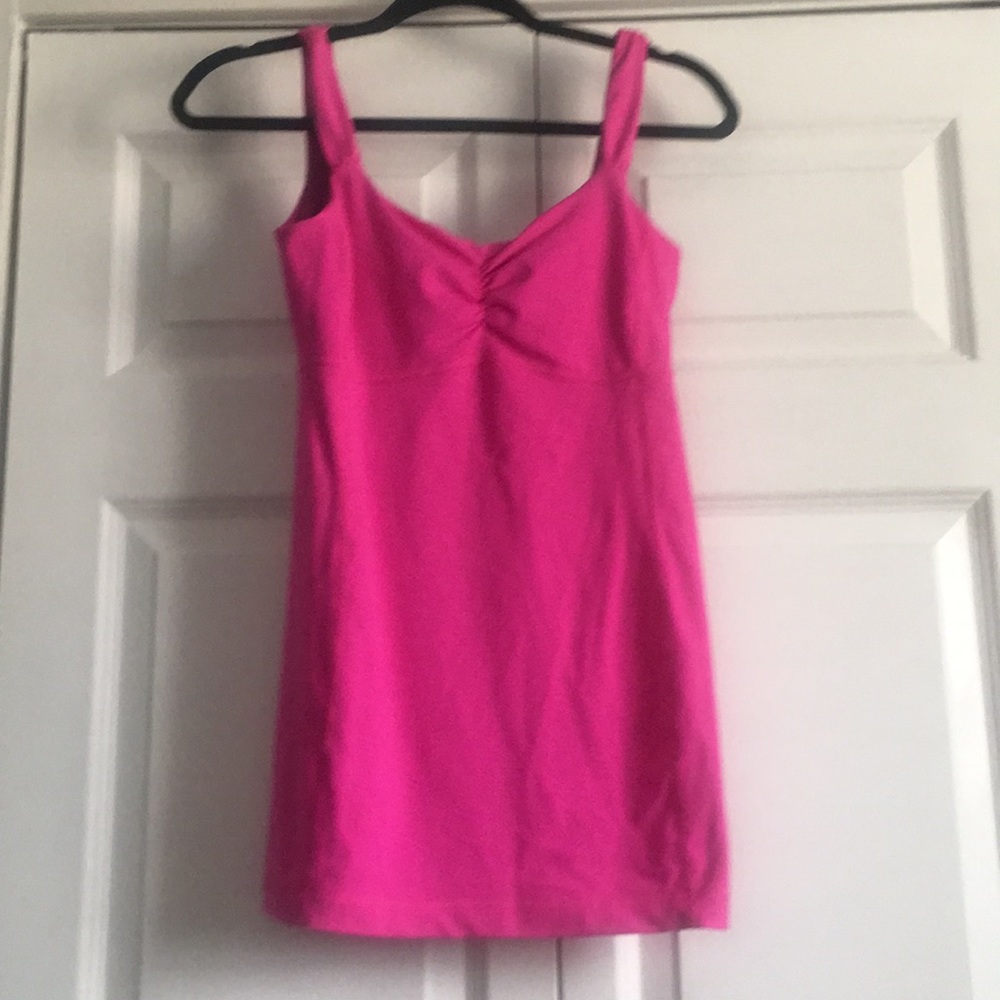 Lululemon hot pink tank